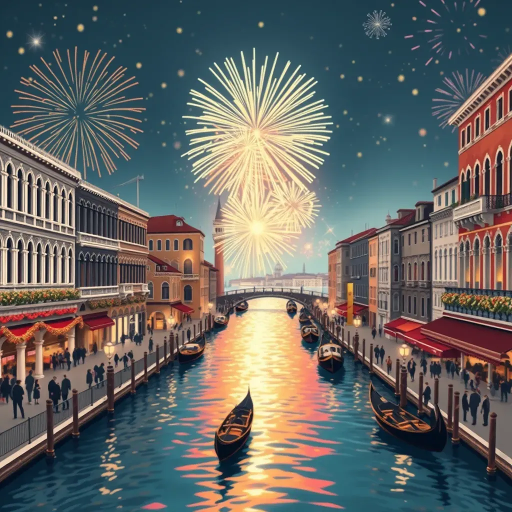 Frasi di Auguri per un Felice Capodanno a Venezia