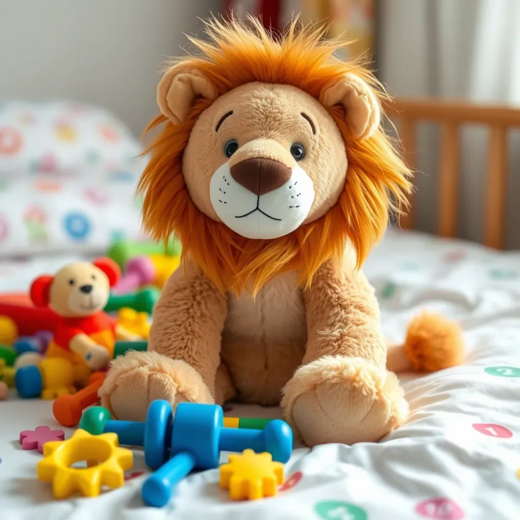 Peluche Leoncino: Un Compagno di Gioco Unico