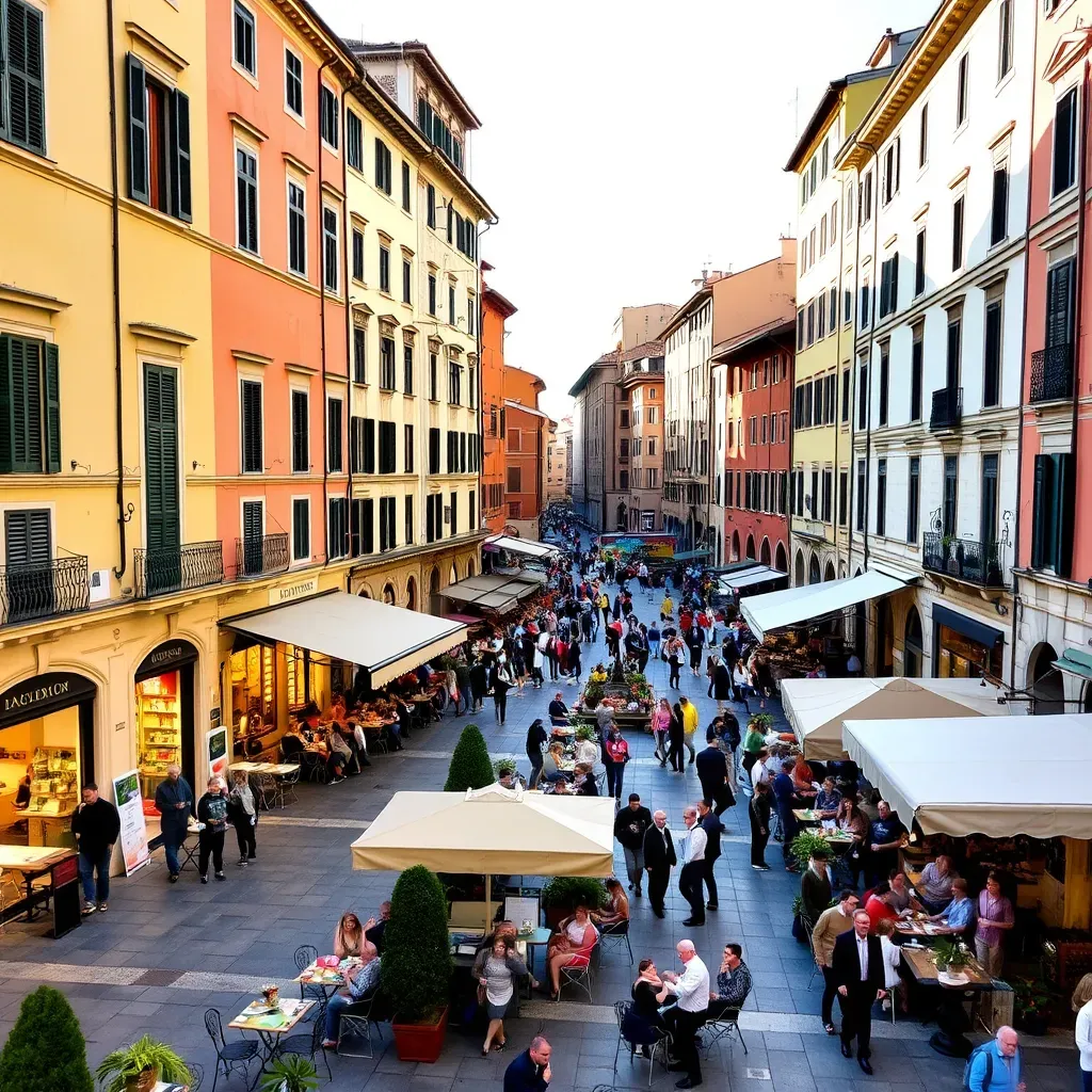 Piazza Ferretto: Un Angolo di Vita Italiana a Mestre