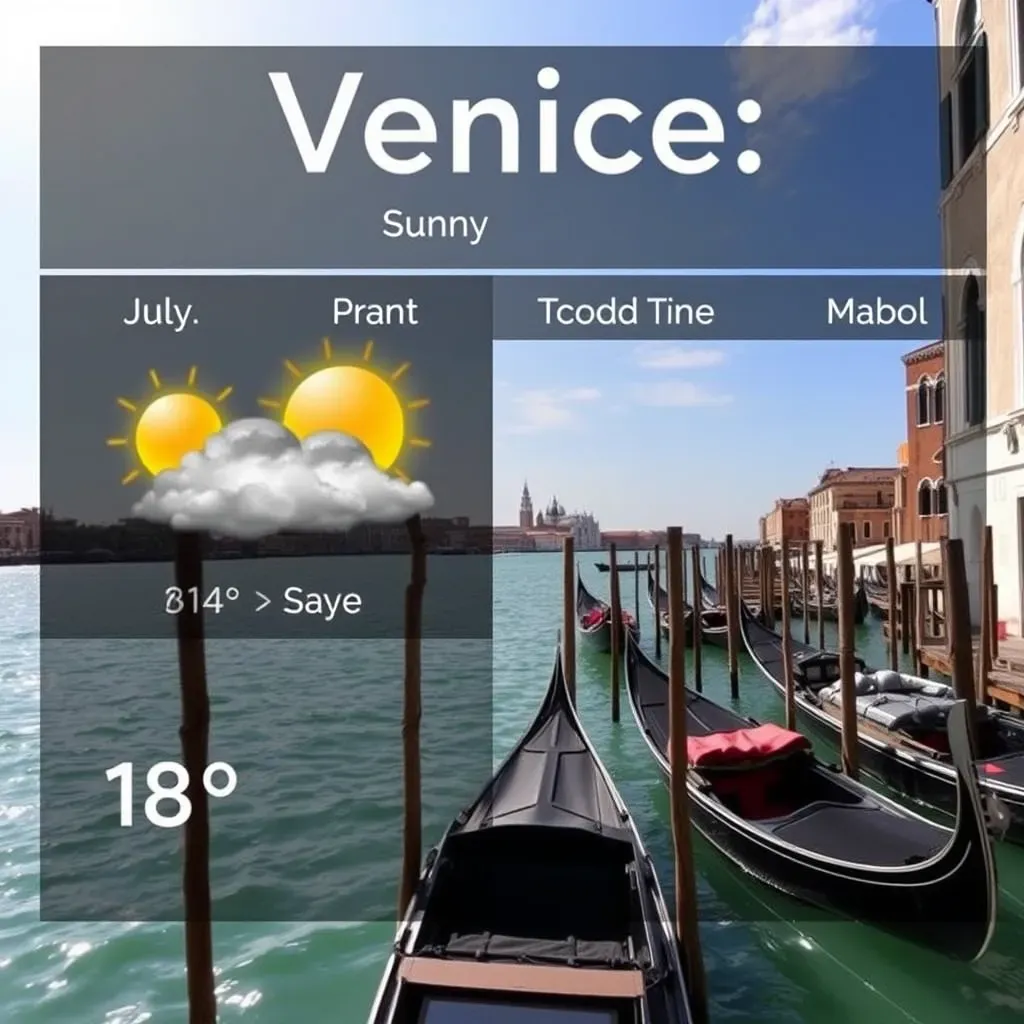 Previsioni Meteo a Venezia: Cosa Aspettarsi nei Prossimi Giorni