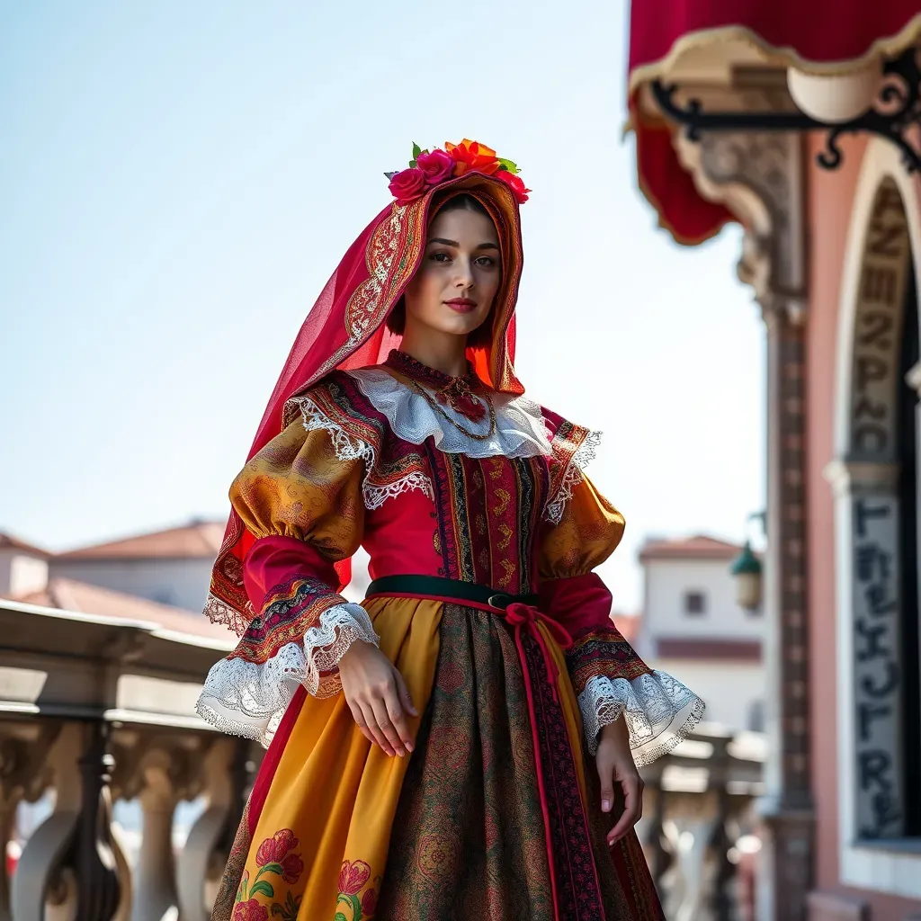 Scopri il Costume di Colombina: Un'Icona del Carnevale di Venezia