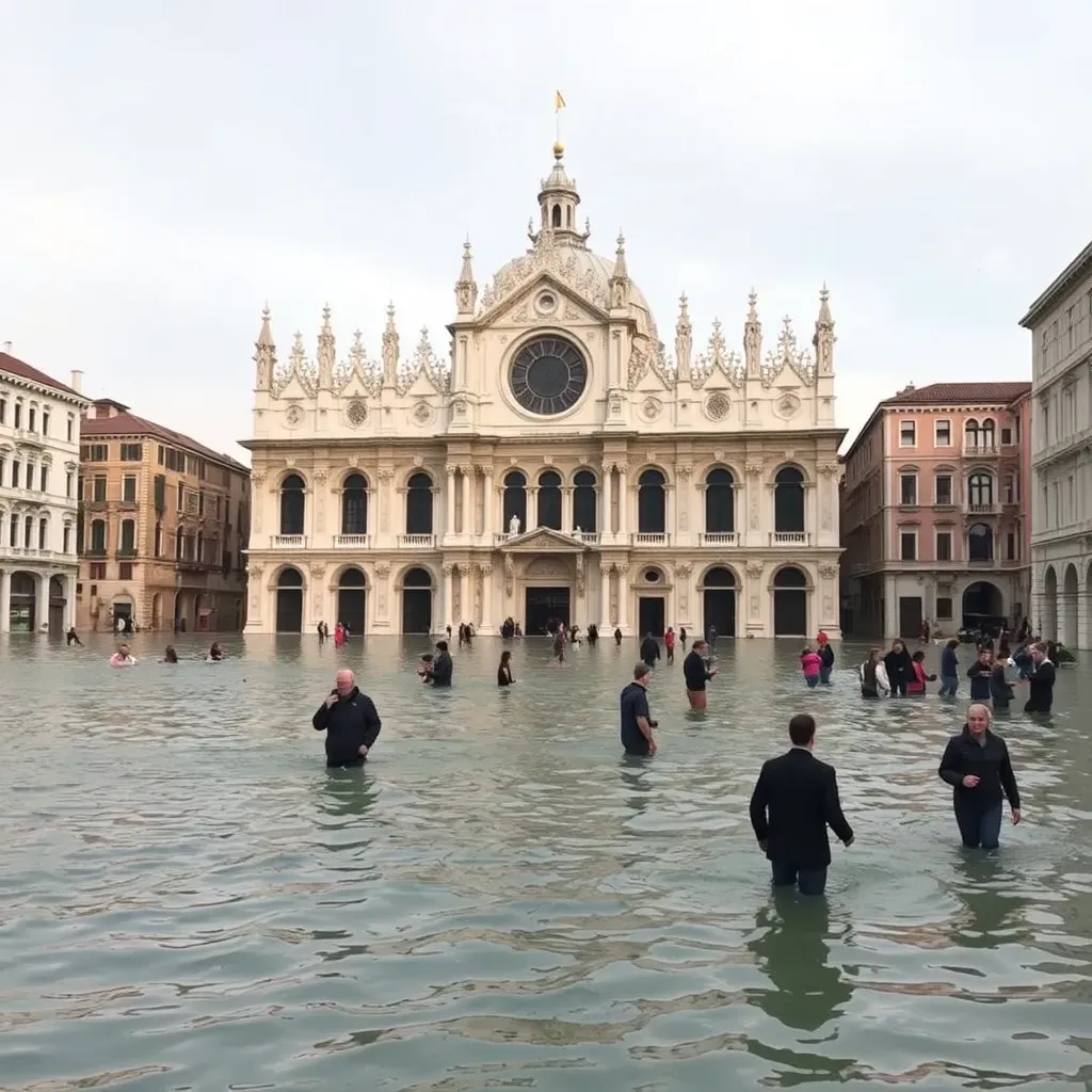 Situazione Attuale dell'Alta Acqua a Venezia